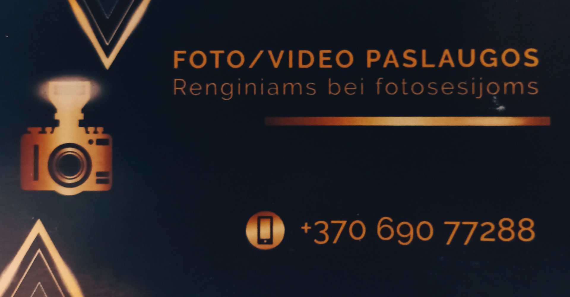 Foto paslaugos, fotografija Fotografuojam ir filmuojam vestuves ir kitas šventes