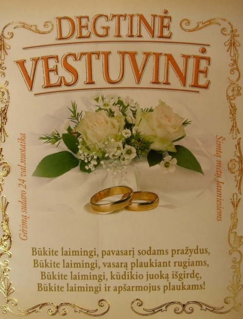 Vestuvių atributika Vestuviniai kvietimai ir lipdukai buteliams