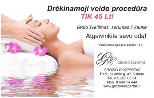 Vestuvinės šukuosenos, grožio procedūros, soliariumai Grožio salonas "Grožio ekspertas"