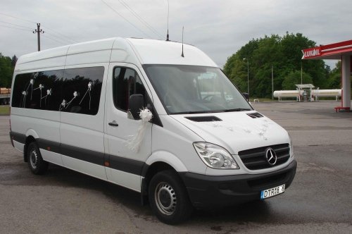 Mikroautobusų, autobusų nuoma ★ Naujų modelių MERCEDES BENZ SPRINTER nuoma Jūsų vestuvėms vestu