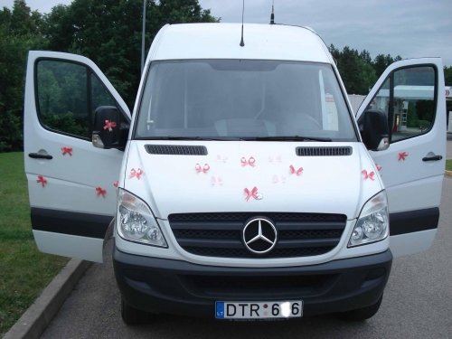 Mikroautobusų, autobusų nuoma ★ Naujų modelių MERCEDES BENZ SPRINTER nuoma Jūsų vestuvėms vestu