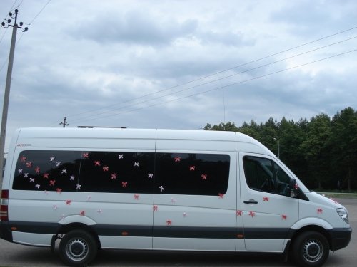 Mikroautobusų, autobusų nuoma ★ Naujų modelių MERCEDES BENZ SPRINTER nuoma Jūsų vestuvėms vestu