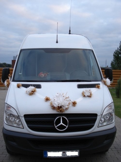 Mikroautobusų, autobusų nuoma ★ Naujų modelių MERCEDES BENZ SPRINTER nuoma Jūsų vestuvėms vestu