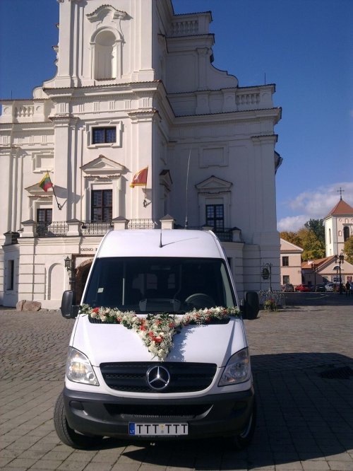Mikroautobusų, autobusų nuoma ★ Naujų modelių MERCEDES BENZ SPRINTER nuoma Jūsų vestuvėms vestu