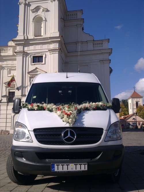Mikroautobusų, autobusų nuoma ★ Naujų modelių MERCEDES BENZ SPRINTER nuoma Jūsų vestuvėms vestu