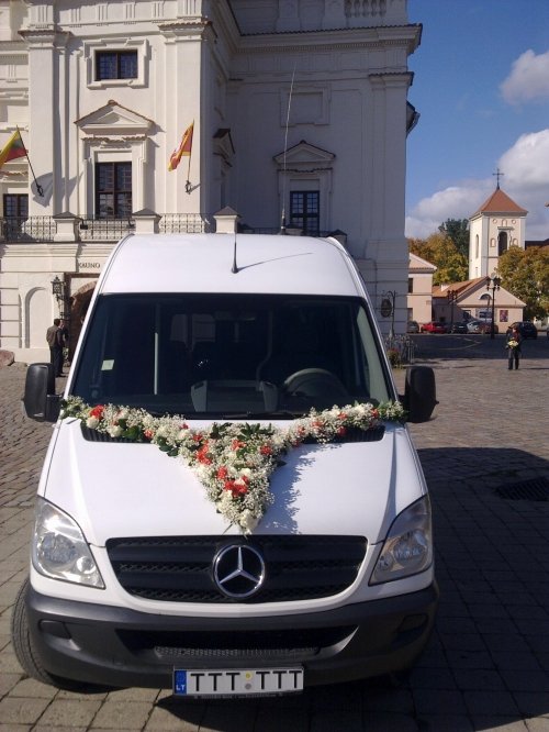 Mikroautobusų, autobusų nuoma ★ Naujų modelių MERCEDES BENZ SPRINTER nuoma Jūsų vestuvėms vestu