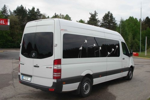 Mikroautobusų, autobusų nuoma ★ Naujų modelių MERCEDES BENZ SPRINTER nuoma Jūsų vestuvėms vestu