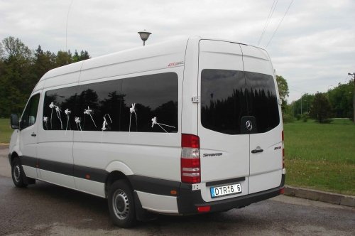 Mikroautobusų, autobusų nuoma ★ Naujų modelių MERCEDES BENZ SPRINTER nuoma Jūsų vestuvėms vestu