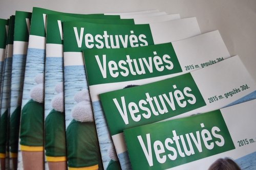 Vestuvių atributika Vestuvių laikraštis ir kita atributika