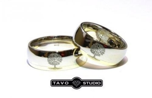 Vestuviniai žiedai Juvelyrikos salonas - "TAVO STUDIO" 