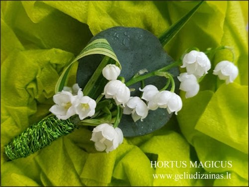 Vestuvinės puokštės HORTUS MAGICUS gėlių dizainas