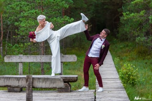 Foto paslaugos, fotografija Įdomus ir kūrybiškas vestuvių fotografas