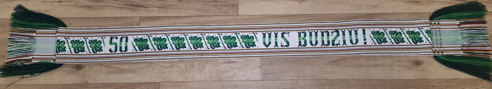 Vestuvių atributika Austos tautinės- Proginės juostos