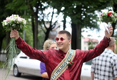 Vestuvių atributika Austos juostos