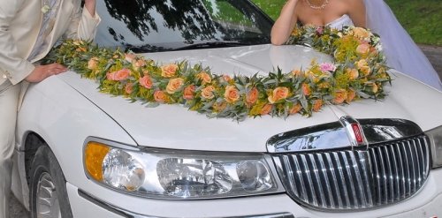 Puošimas Automobilių, bažnyčių, salės puošimas, papuošimų nuoma 