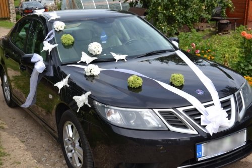 Puošimas Automobilių, bažnyčių, salės puošimas, papuošimų nuoma 