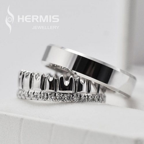 Vestuviniai žiedai "Hermis" - juvelyriniai dirbiniai