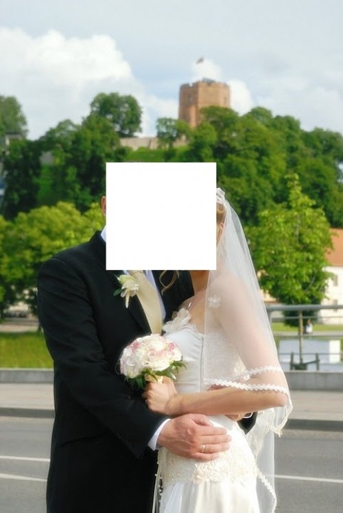 Vestuvinių suknelių salonai Vienetine, natūralaus šilko, su svarovskiais vestuvine suknele