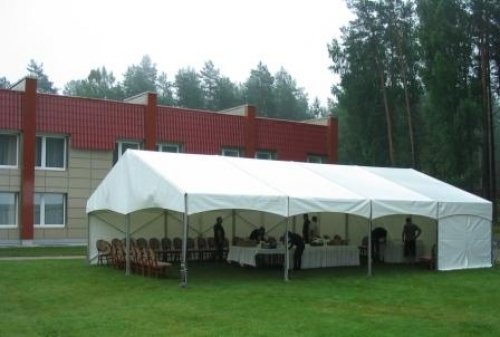 Palapinės Paviljonų ir sceninės įrangos nuoma