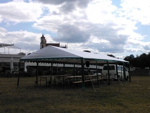 Palapinės Palapinių / paviljonų nuoma 3x3m. 3x6m. 5x10m. 6x10m. ir 6x12m. 