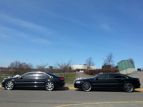 Automobilių nuoma Exclusive Audi A8 LONG 2009 m. BMW F10, PORCHE CAYENNE