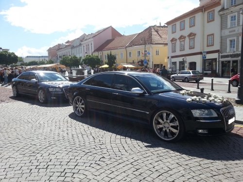 Automobilių nuoma Exclusive Audi A8 LONG 2009 m. BMW F10, PORCHE CAYENNE