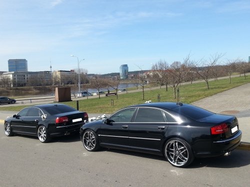 Automobilių nuoma Exclusive Audi A8 LONG 2009 m. BMW F10, PORCHE CAYENNE