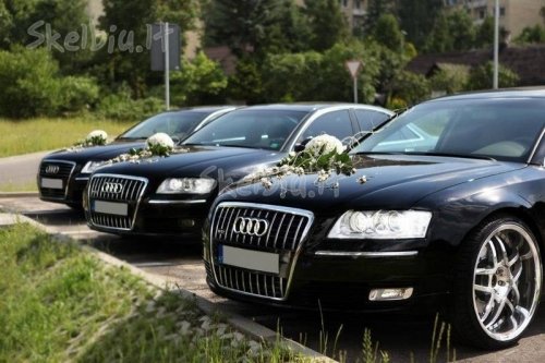 Automobilių nuoma Exclusive Audi A8 LONG 2009 m. BMW F10, PORCHE CAYENNE