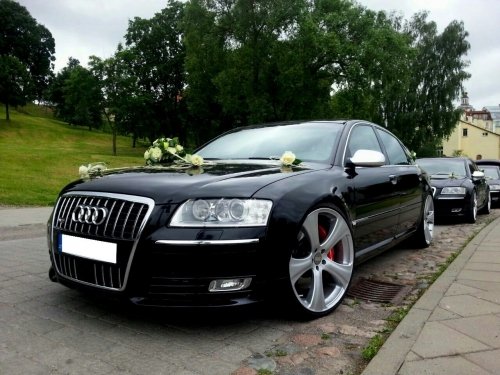 Automobilių nuoma Exclusive Audi A8 LONG 2009 m. BMW F10, PORCHE CAYENNE