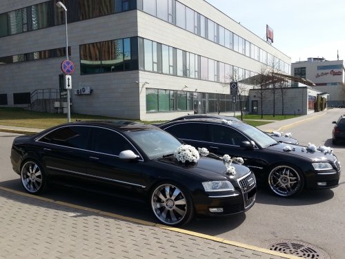 Automobilių nuoma Exclusive Audi A8 LONG 2009 m. BMW F10, PORCHE CAYENNE
