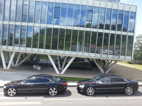 Automobilių nuoma Exclusive Audi A8 LONG 2009 m. BMW F10, PORCHE CAYENNE