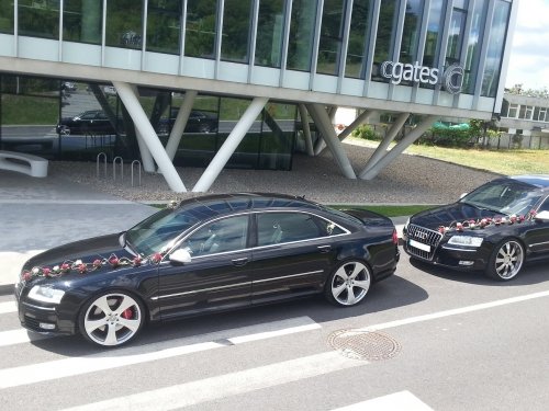 Automobilių nuoma Exclusive Audi A8 LONG 2009 m. BMW F10, PORCHE CAYENNE