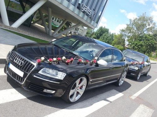 Automobilių nuoma Exclusive Audi A8 LONG 2009 m. BMW F10, PORCHE CAYENNE