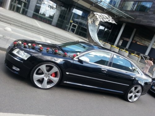 Automobilių nuoma Exclusive Audi A8 LONG 2009 m. BMW F10, PORCHE CAYENNE