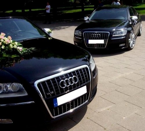 Automobilių nuoma Exclusive Audi A8 LONG 2009 m. BMW F10, PORCHE CAYENNE