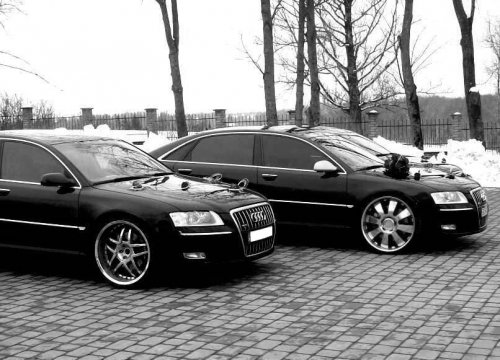 Automobilių nuoma Exclusive Audi A8 LONG 2009 m. BMW F10, PORCHE CAYENNE