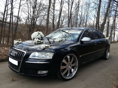 Automobilių nuoma Exclusive Audi A8 LONG 2009 m. BMW F10, PORCHE CAYENNE