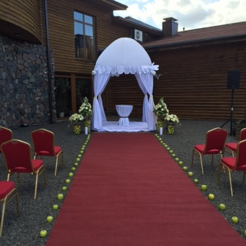 Palapinės Kupolo nuoma vestuvių ceremonijai