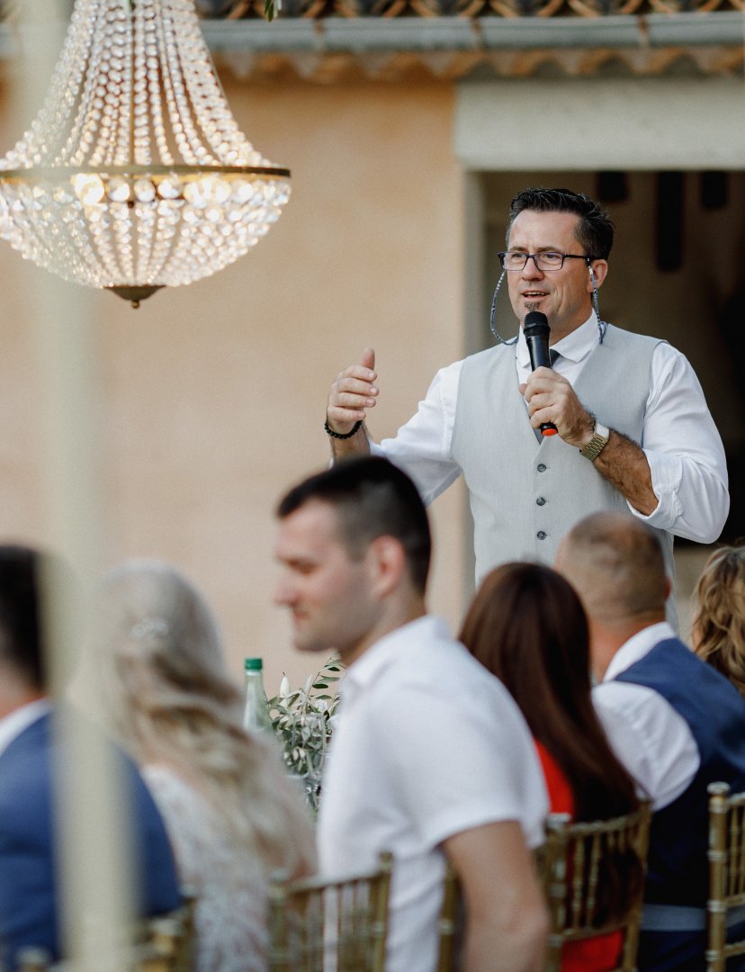 Piršlys, renginio vedėjas Vestuvių pokylio vedėjas