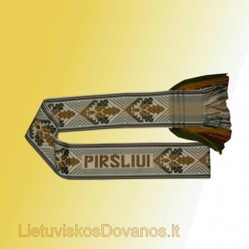 Vestuvių atributika Pigiausios austos juostos piršliui, šeimos židiniai ir kt.