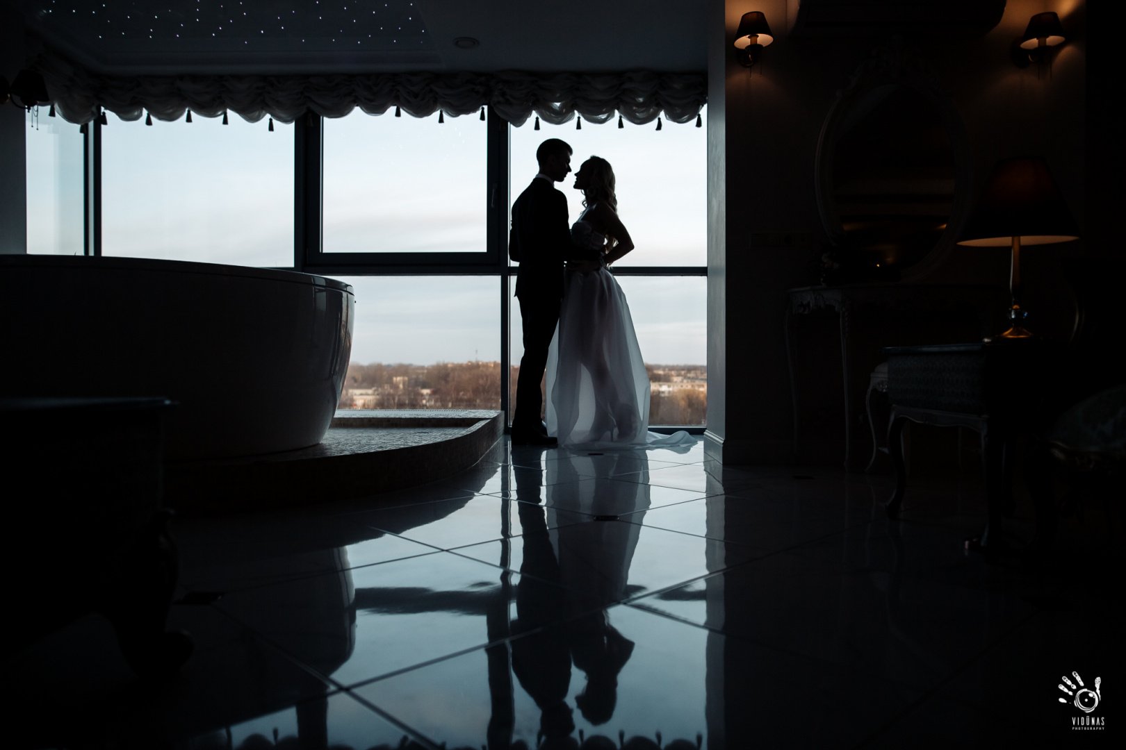 Nakvynė Romantiški apartamentai Klaipėdoje su Jacuzzi by LIUKSAI.LT