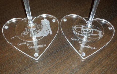 Vestuvių atributika Vestuvinės spynos, dėžutės, padėkliukai, kvietimai, sveikinimo at