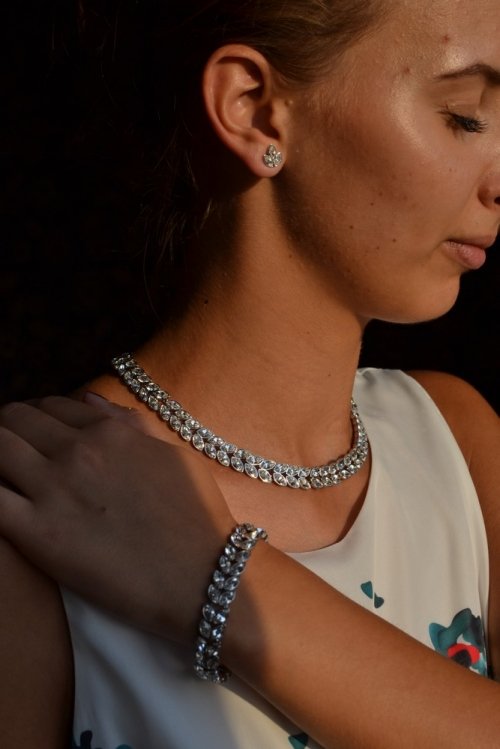 Vestuviniai papuošalai, aksesuarai Originalūs SWAROVSKI papuošalai jūsų šventei