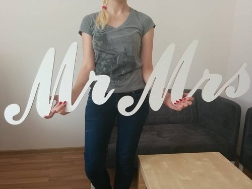 Vestuvių atributika Raidžių nuoma - šviečiančių ir ne tik!