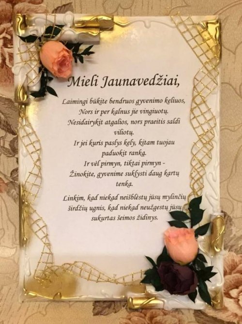 Vestuvių atributika Vestuvinė atributika