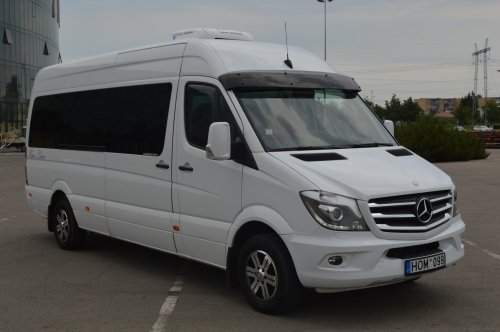 Mikroautobusų, autobusų nuoma Mikroautobuso Mercedes Benz Sprinter nuoma su vairuotoju.
18+1