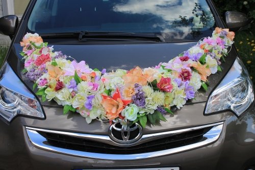 Puošimas Automobilių puošimų nuoma vestuvėms / autodekoras