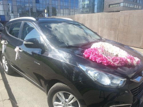 Puošimas Automobilių puošimų nuoma vestuvėms / autodekoras