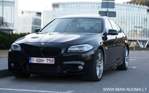 Automobilių nuoma BMW F10 2014metu