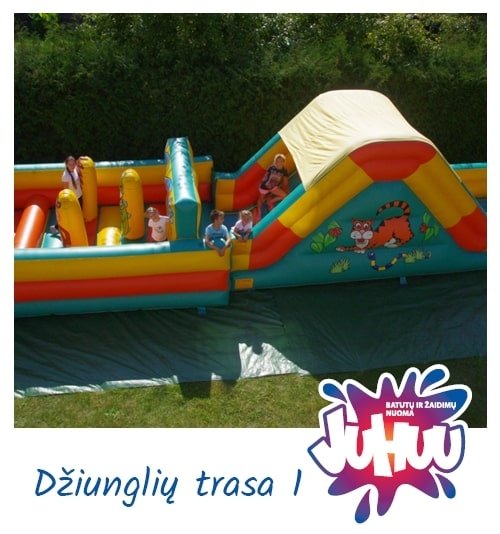 Kitos vestuvių prekės ir paslaugos Batutų nuoma. Pripučiamų atrakcionų nuoma